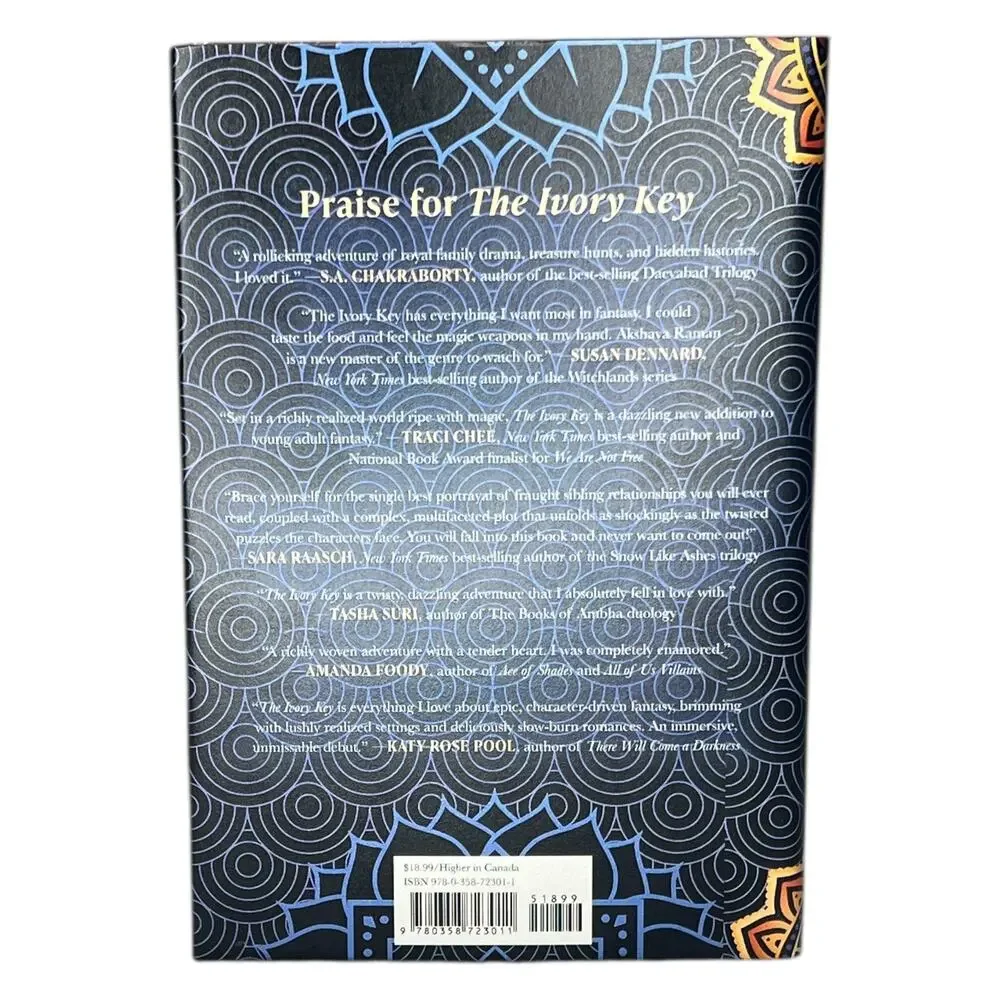 OwlCrate The Ivory Key by Akshaya Raman - January 2022 YA Box Limited Edition